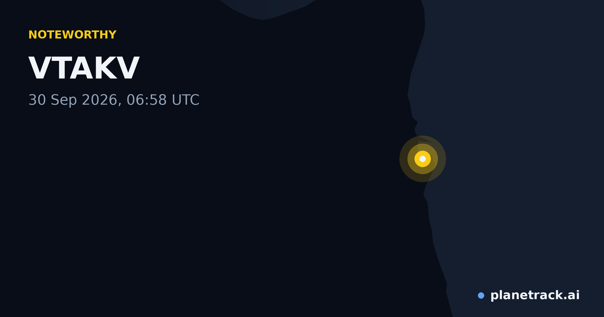 Map of where VTAKV's special aircraft happened