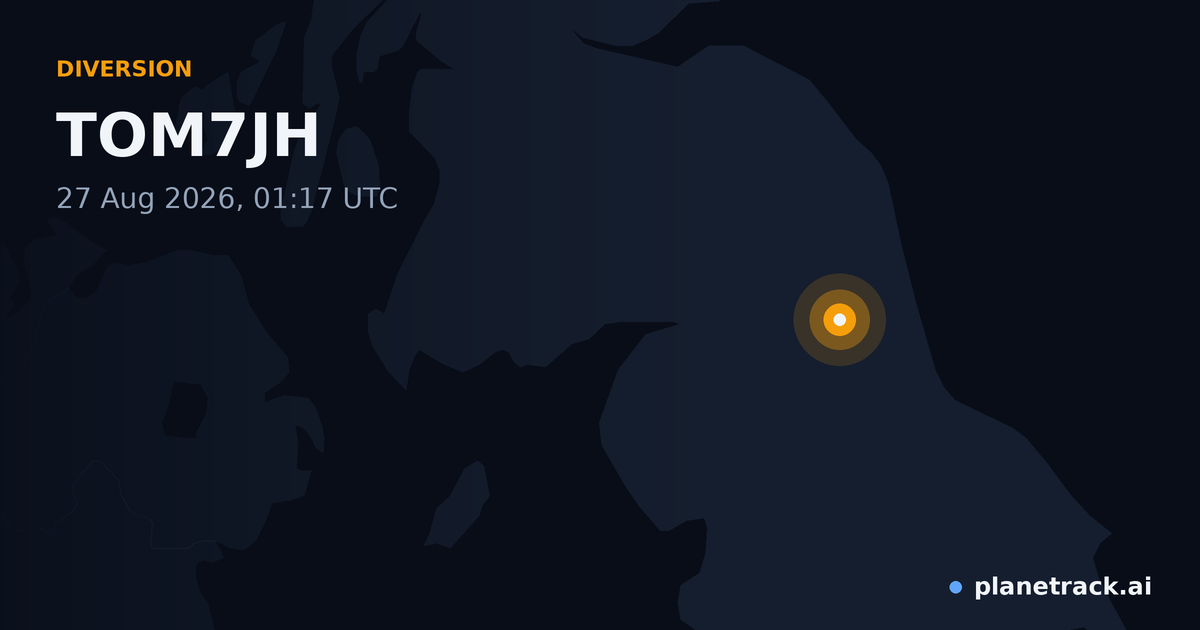Map of where TOM7JH's diversion happened