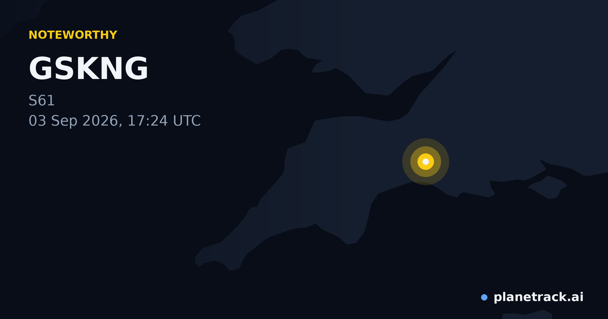 Map of where GSKNG's special aircraft happened