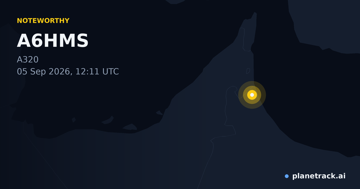 Map of where A6HMS's special aircraft happened