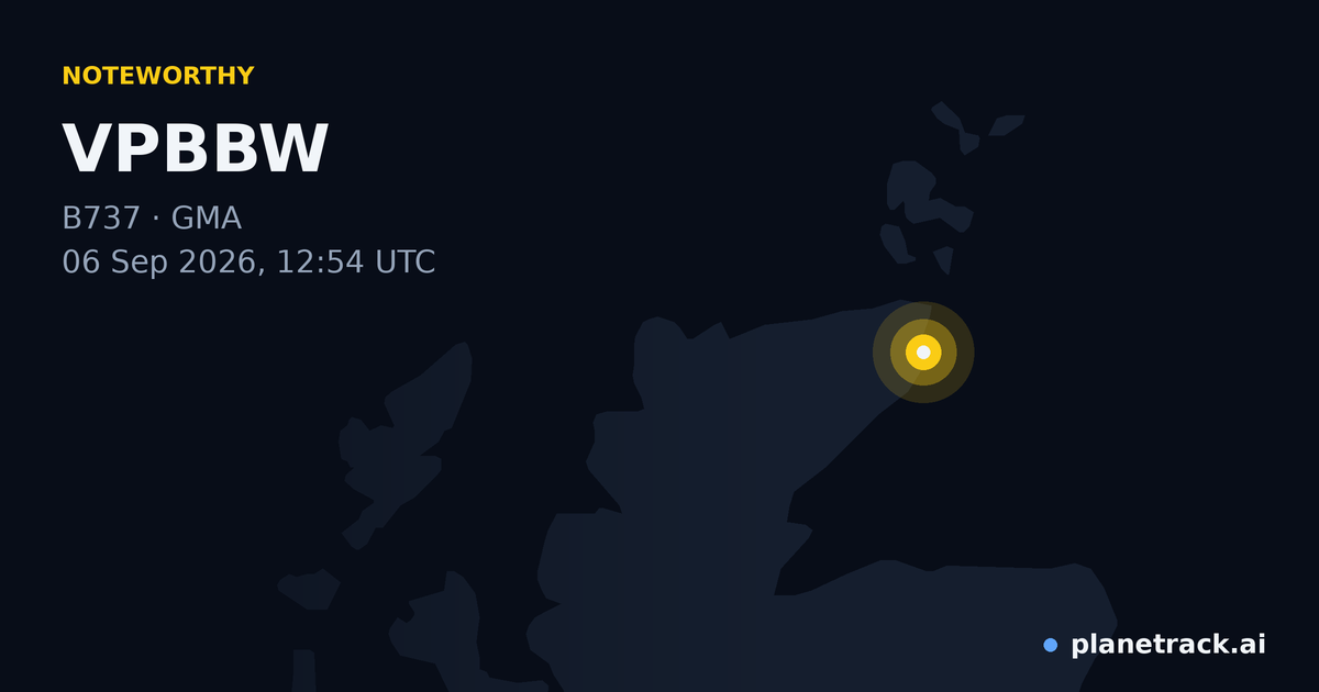 Map of where VPBBW's special aircraft happened