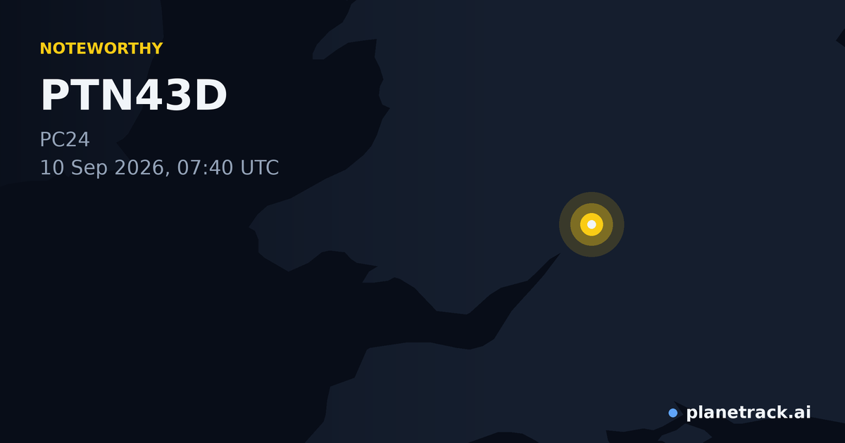 Map of where PTN43D's special aircraft happened