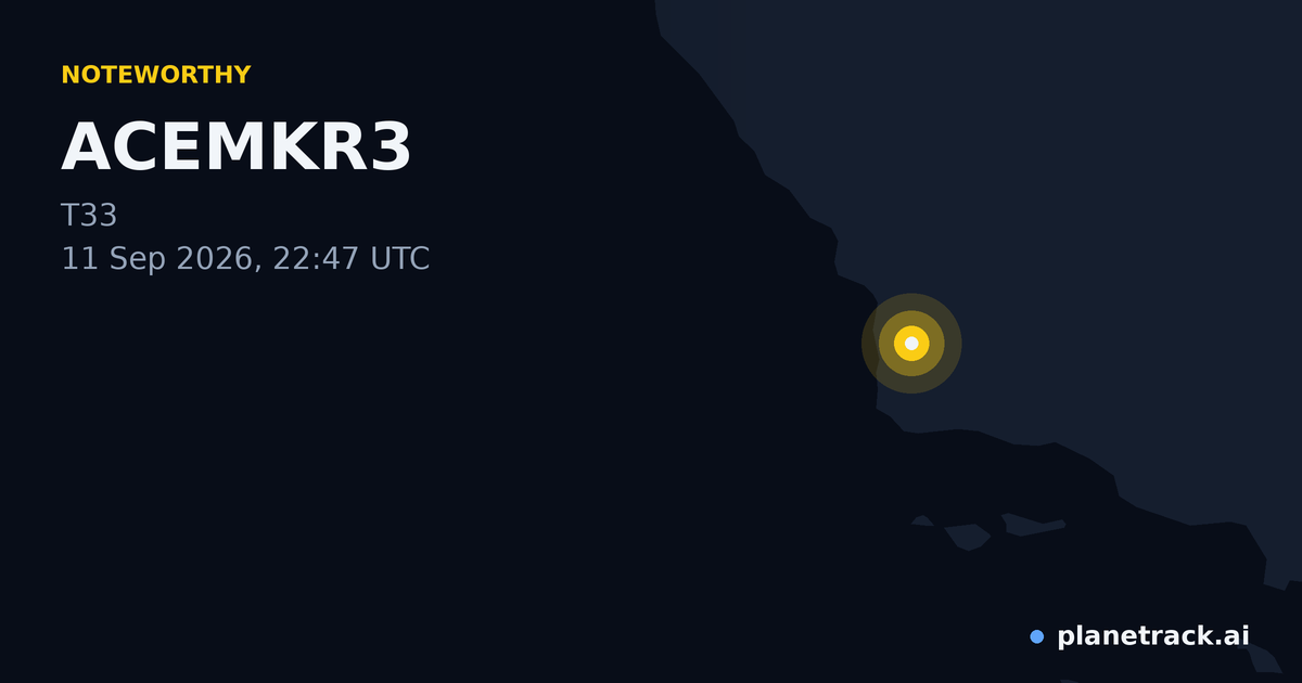 Map of where ACEMKR3's special aircraft happened