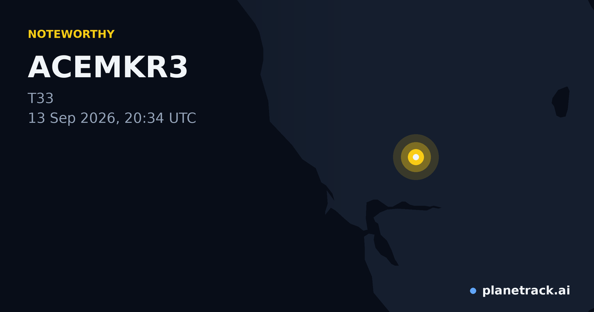 Map of where ACEMKR3's special aircraft happened