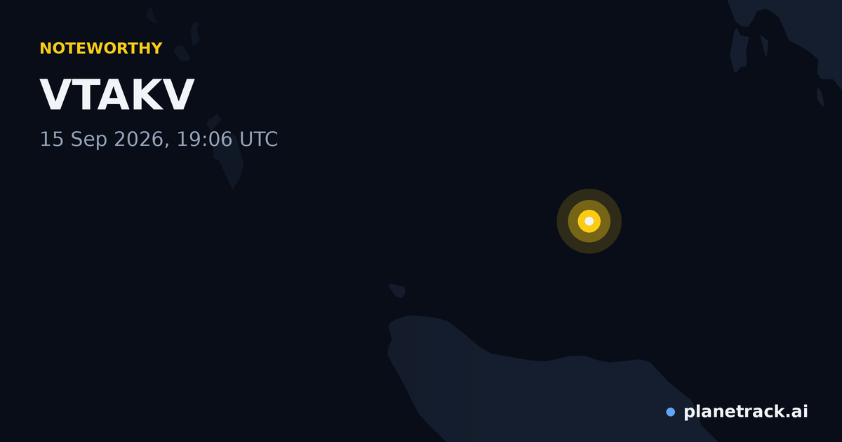 Map of where VTAKV's special aircraft happened