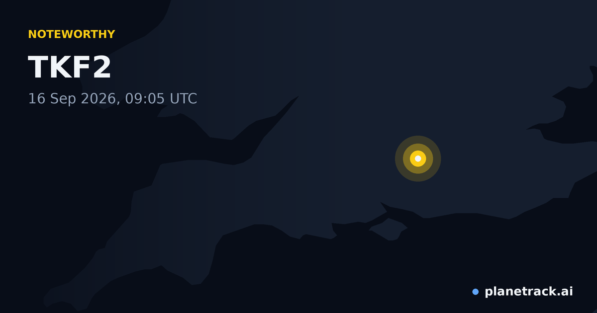Map of where TKF2's special aircraft happened