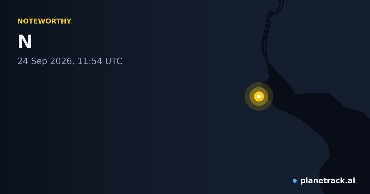 Map of where N's special aircraft happened