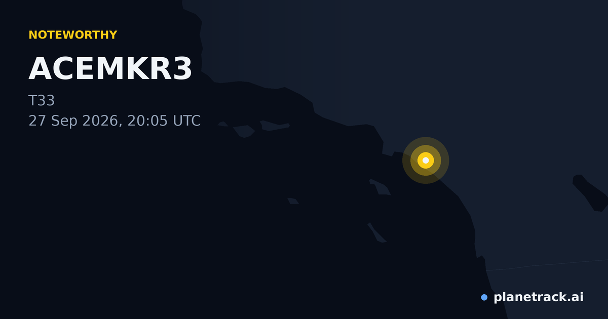 Map of where ACEMKR3's special aircraft happened